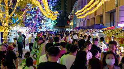 夏日氛圍感拉滿！“煙火氣”里的夜西寧